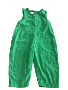 New Petit Ami Green Cotton Overalls for Toddlers 18 Months Boys Girls